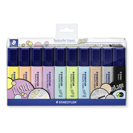 Staedtler Highlighter Pastel 10c Set