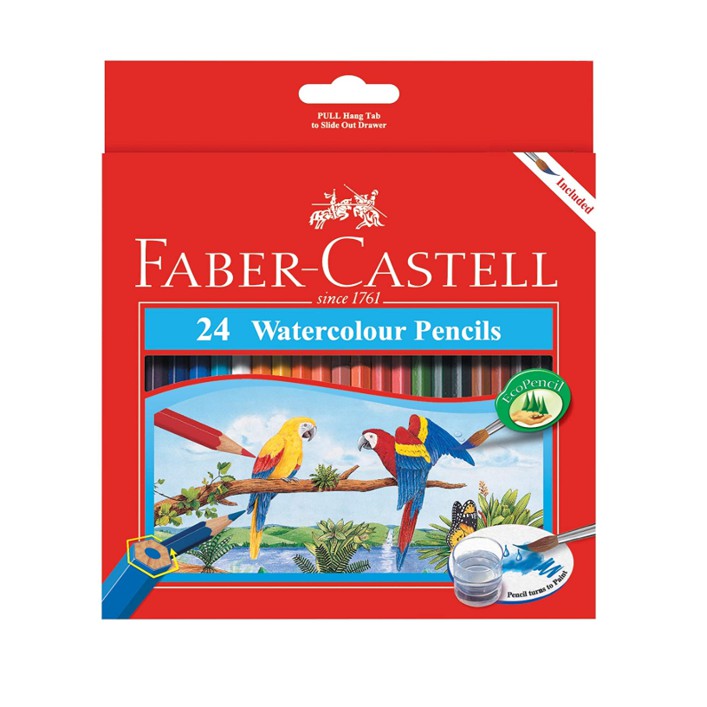 Faber-Castell Watercolour Pencils (24c)