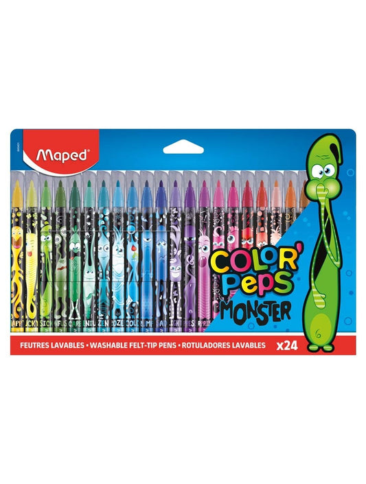 Maped Felt Pen 24c Monster