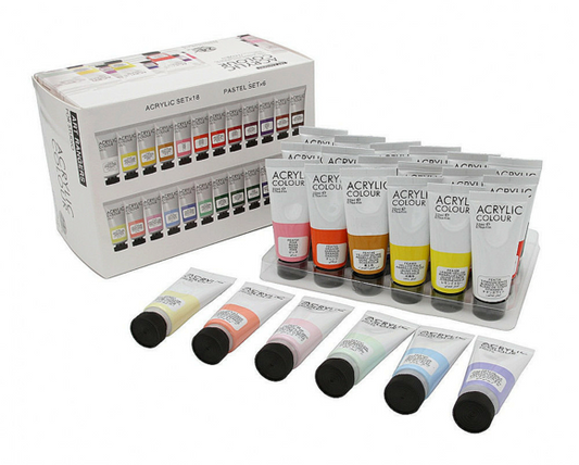 Art Ranger Acrylic Colour Set (24Cx22ml)