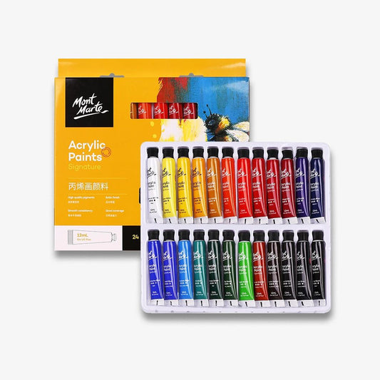 Mont Marte Acrylic Paint (24cx12ml)
