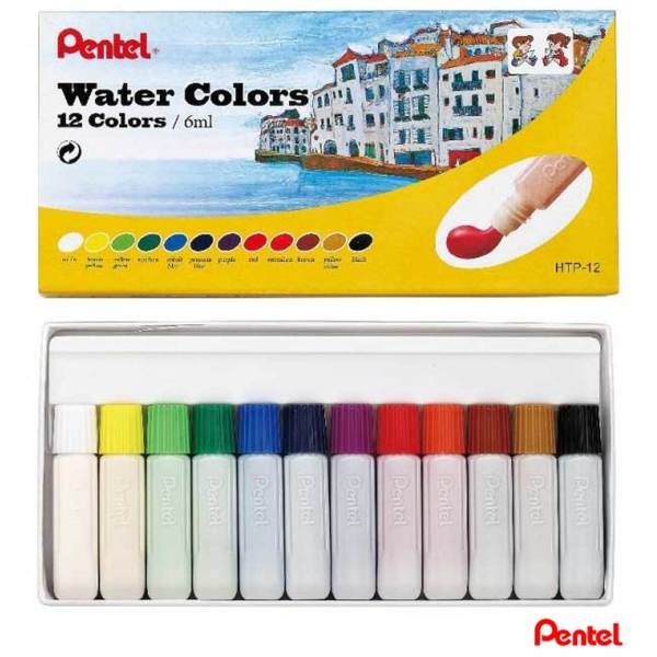 Pentel Water Colour Student 12Colour set