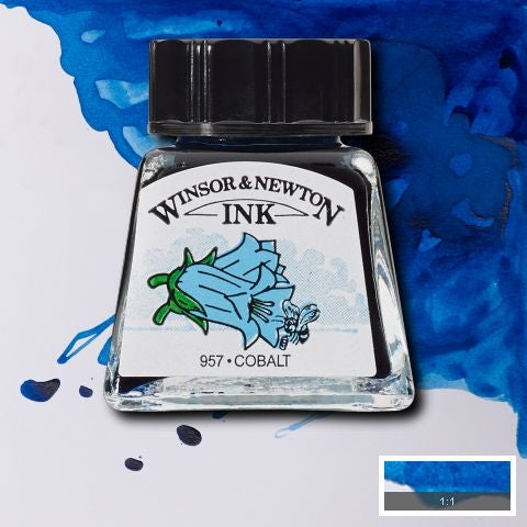Winsor & Newton Drawing Ink - 14ml - Cobalt