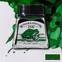 Winsor & Newton Drawing Ink - 14ml - Brilliant Green