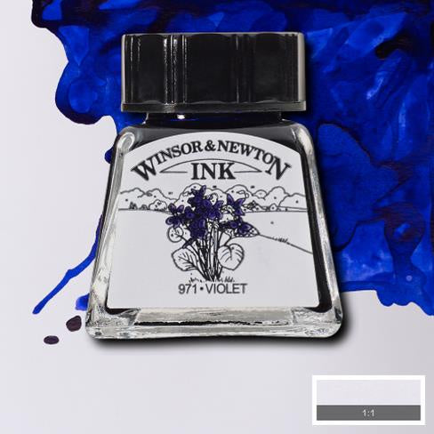 Winsor & Newton Drawing Ink - 14ml - Violet