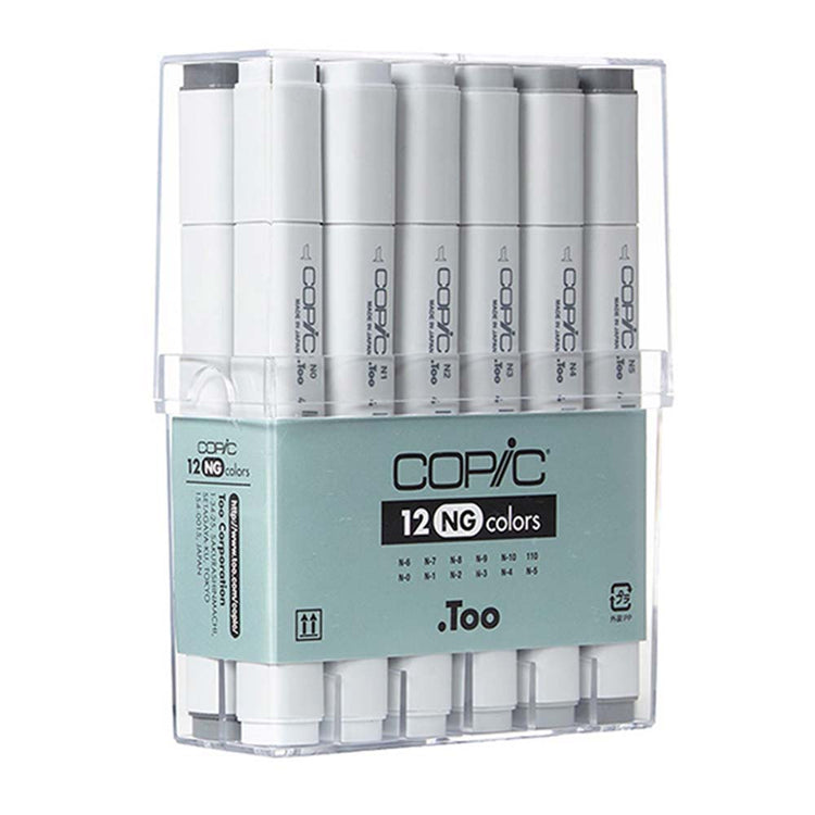 Copic Graphic Markers Classic 12c (Neutral Grey)