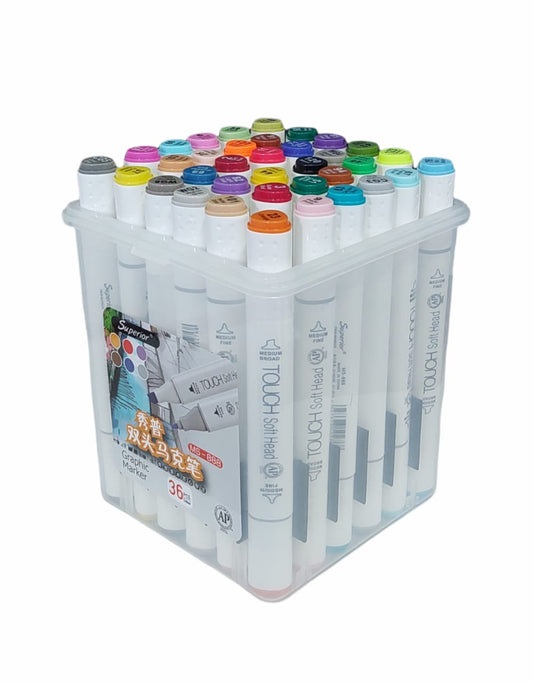 Superior Touch Graphic Markers (36c)