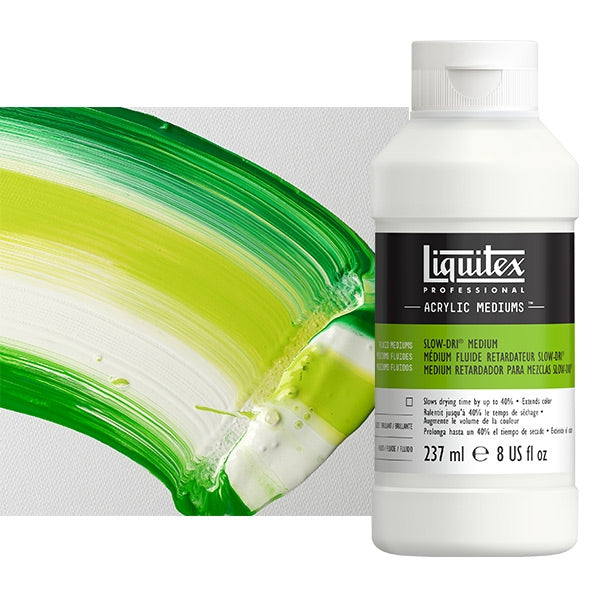 Liquitex Acrylic Mediums (Slow Dry) 237ml