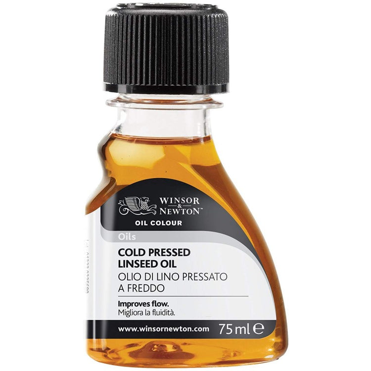 Winsor & Newton Cold Pressed Linseed Oil (75ml)