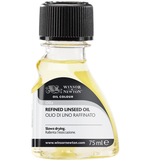 Winsor & Newton Refined Linseed Oil (75ml)