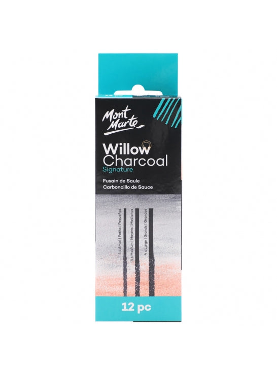 Mont Marte Charcoal Willow (12pcs)