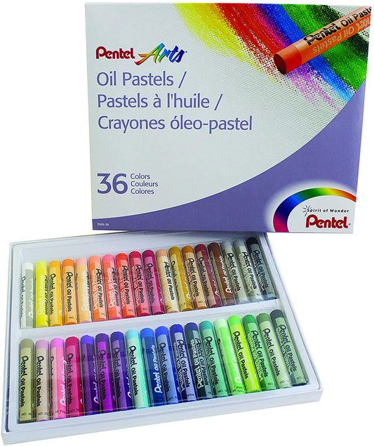 Pentel Oil Pastels 36Colour Set