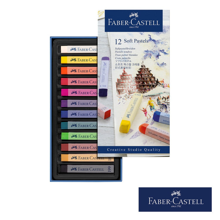 Faber-Castell Soft Pastels 12c (12 83 12)