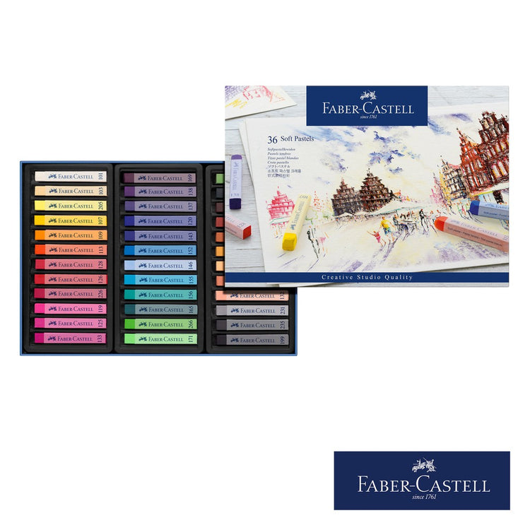 Faber-Castell Soft Pastels 36c (12 83 36)