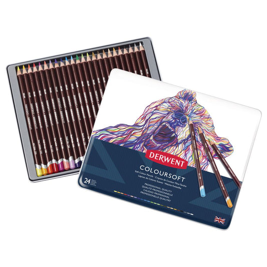 Derwent Colour Soft Colour Pencils (24c)