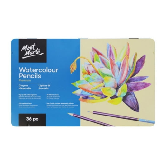 Mont Marte Watercolour Pencil Set 36pcs