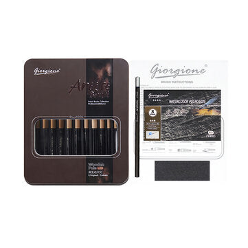 Artist Paint Brushes Set (Giorgione)