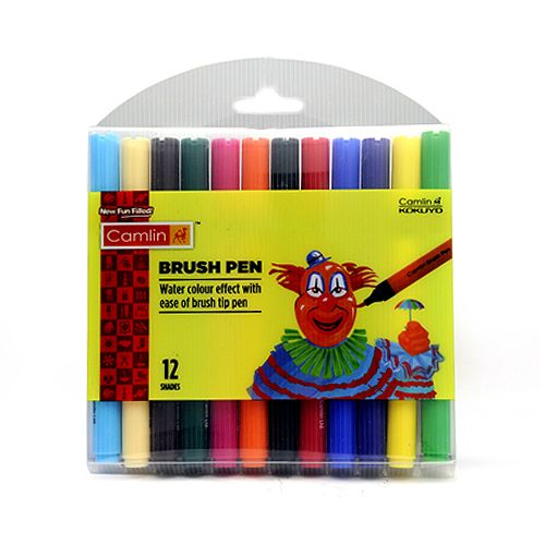 Camlin Water Colour Brush Pen 12colour Set