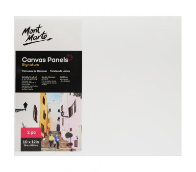 Mont Marte Canvas Panels 2pcs 10X12inch