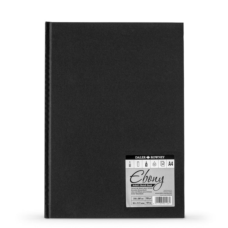 Daler Rowney Sketch Pad Ebony (A4-150gsm-48 sheet)