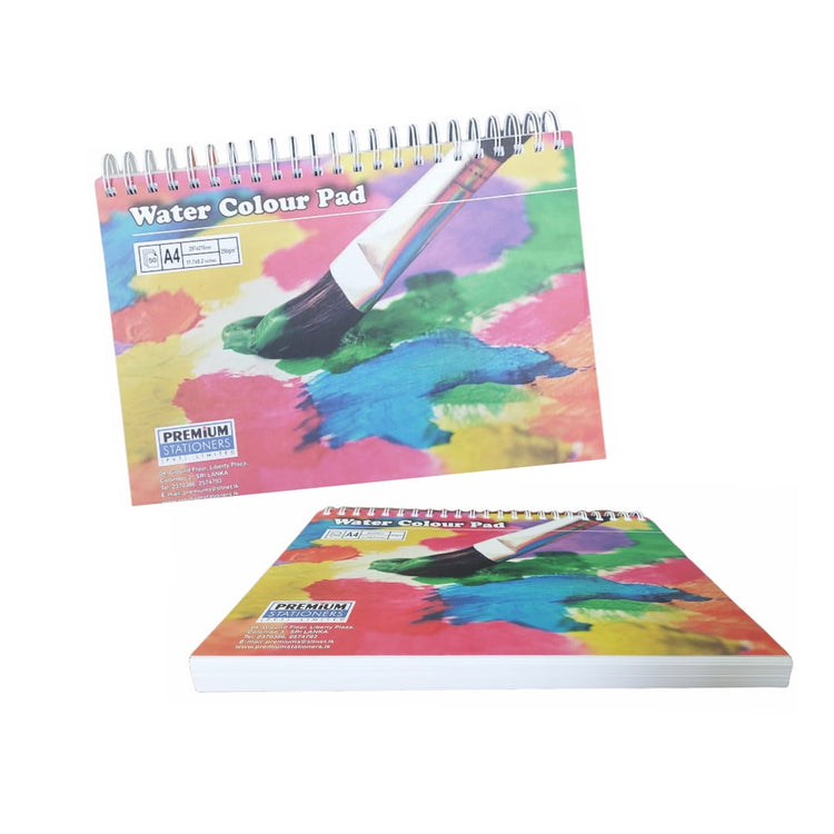 Premium Watercolour Pad (A4-350gsm-30 sheets)