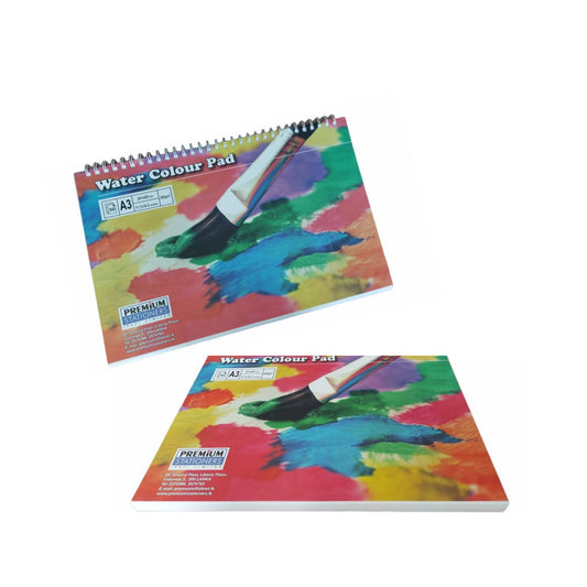 Premium Watercolour Pad (A3-250gsm-50 sheets)
