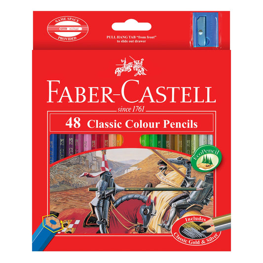 Faber-Castell Classic Colour Pencils (48c)