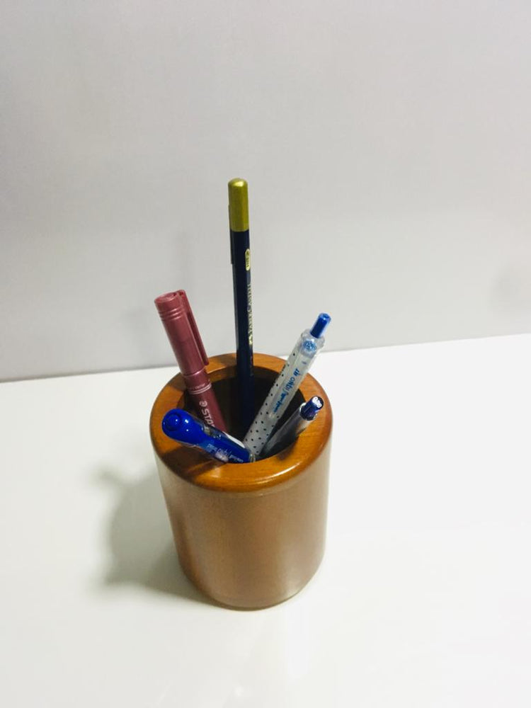 Wooden Pen Holder (BL-PS-02) ROUND