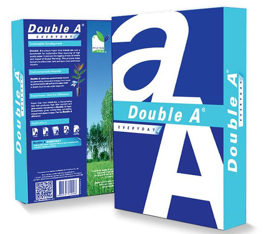 Double A Photocopy Papers (F4-80gsm-500sheet)